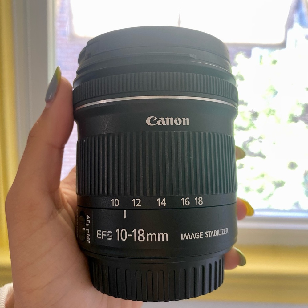 10-18mm canon (Wide lens)